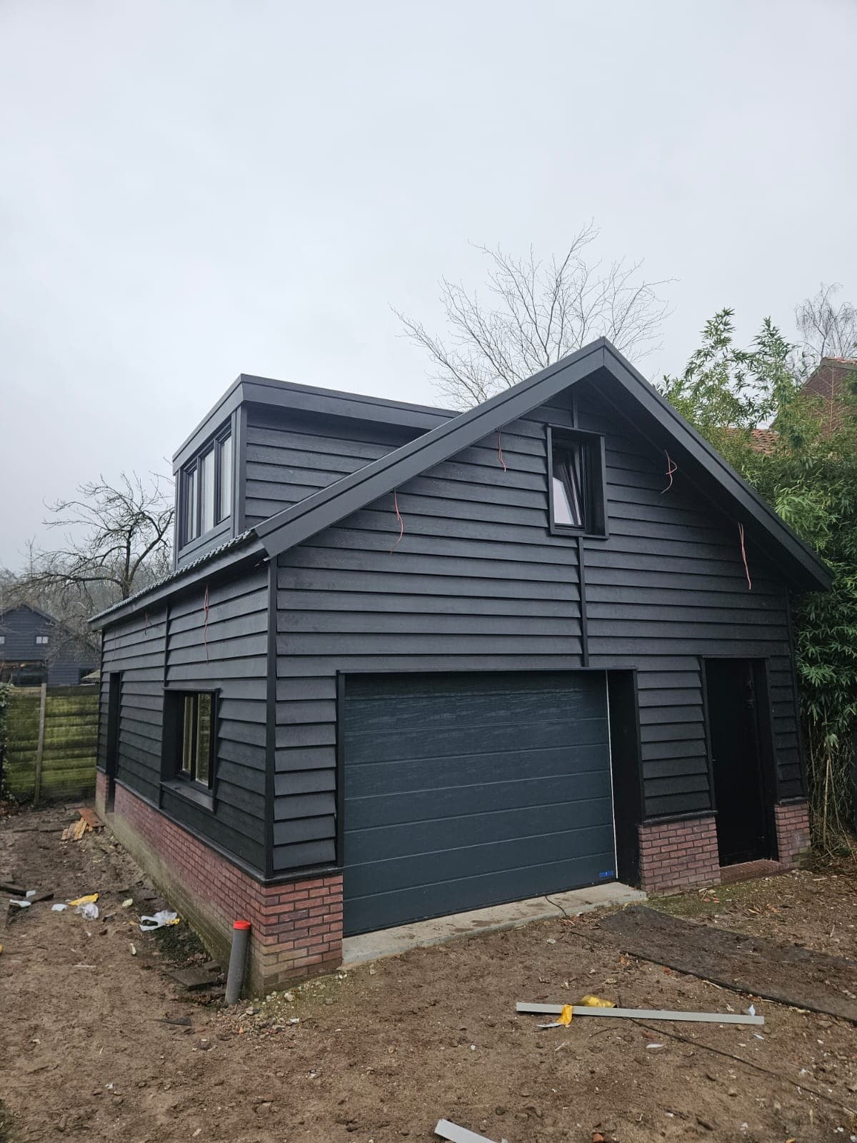 Prefab bijgebouw Scherpenzeel
