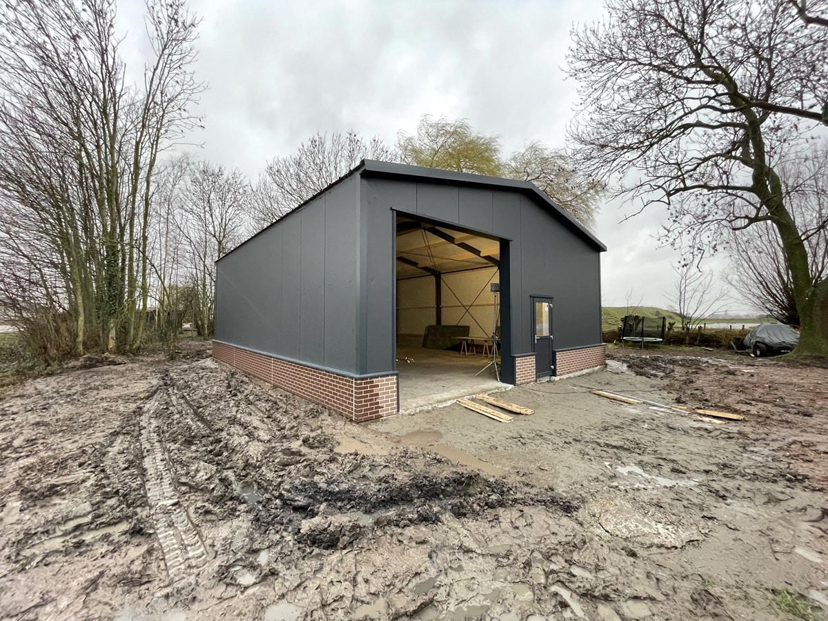 Prefab garage laten bouwen